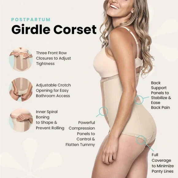 Bellefit Postpartum Girdle Corset - Picture 7 of 14